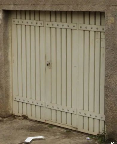 Portão de correr com social 