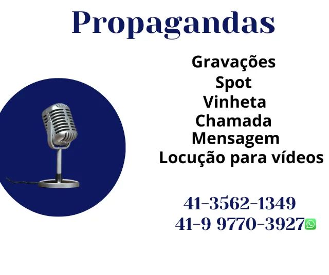 Carro de som e locução