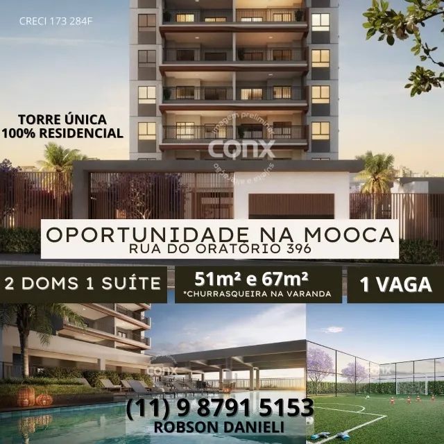 Captação de Apartamento a venda na Rua do Oratório - até 1750 - lado par, Mooca, São Paulo, SP