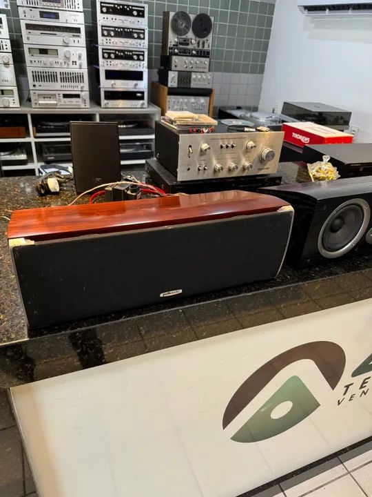 Espetacular Caixa de Som Central  Polk Audio Modelo CSI A4  - Foto 2