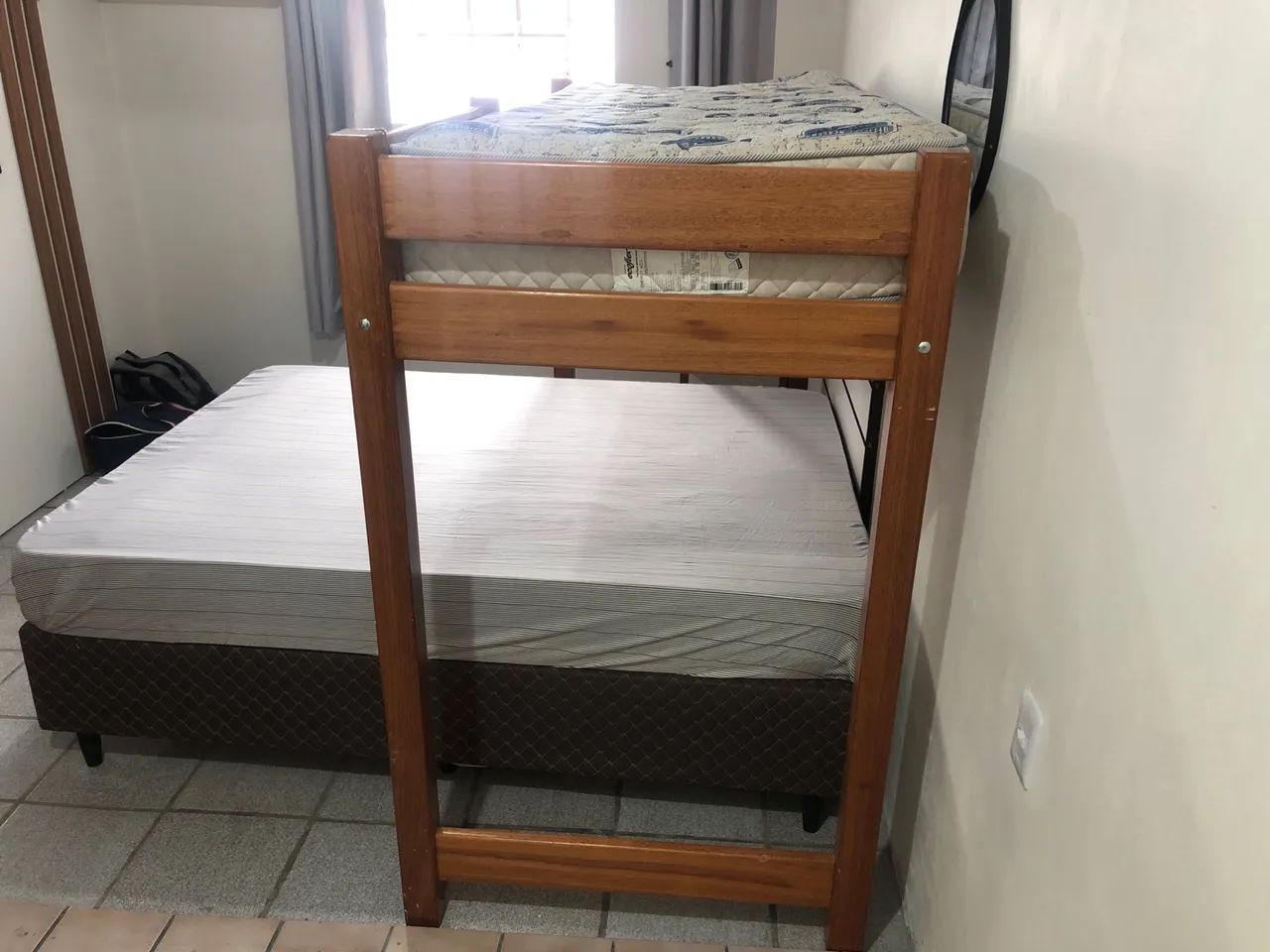 Beliche com cama casal box  - Foto 4