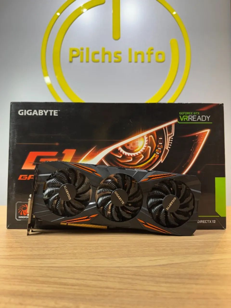 GTX 1070 8GB Gigabyte Loja Física Garantia Olx Pay Placas