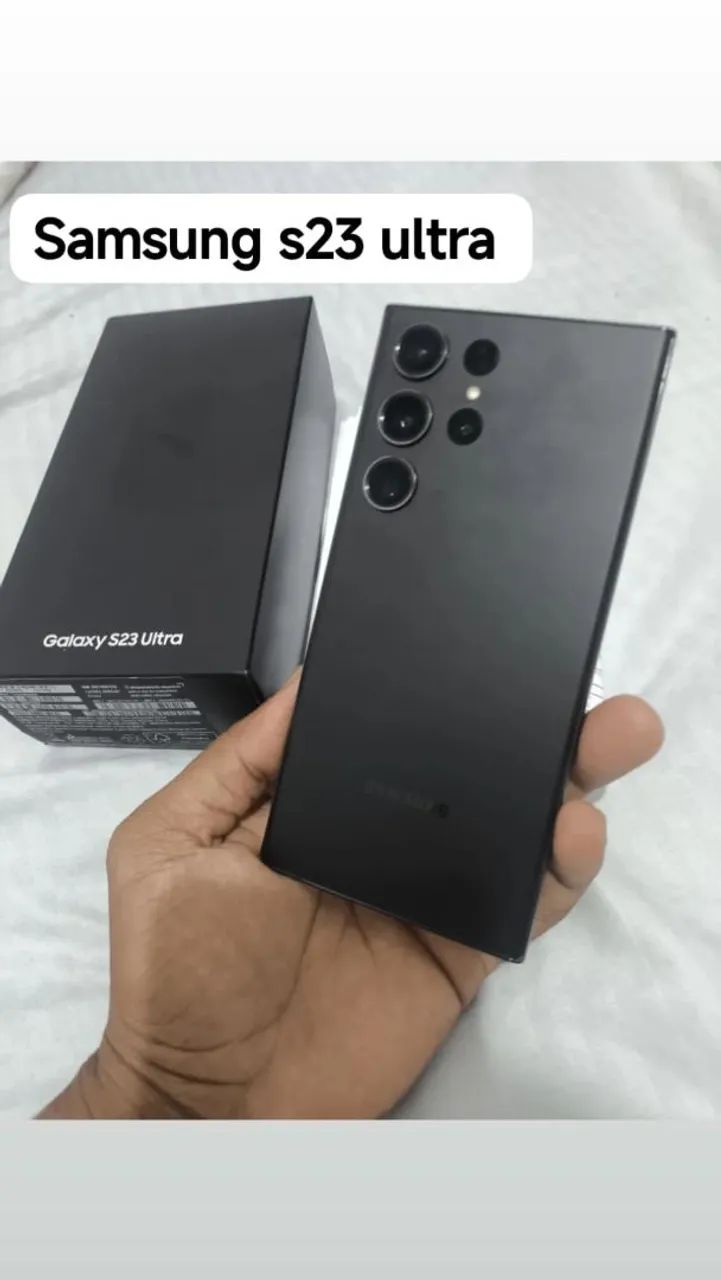 S23 ULTRA ZERO COMPLETO COM NOTA E NF TA NA GARANTIA AINDA 