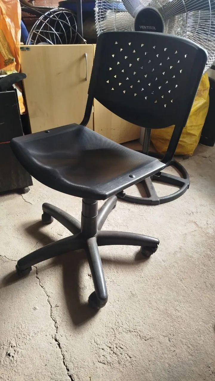 Cadeira para escritório azul - Foto 3