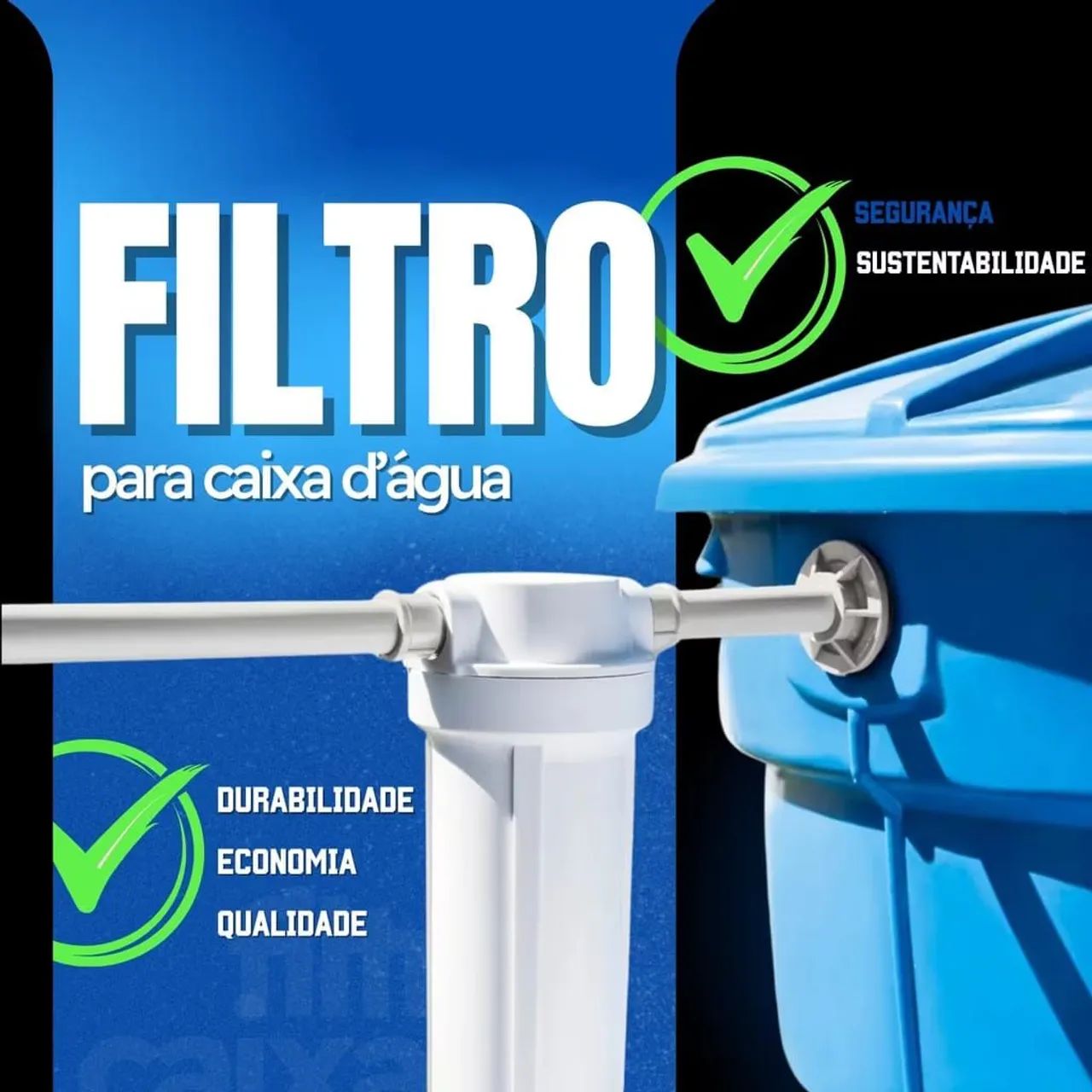 Filtro para Caixa d'água 