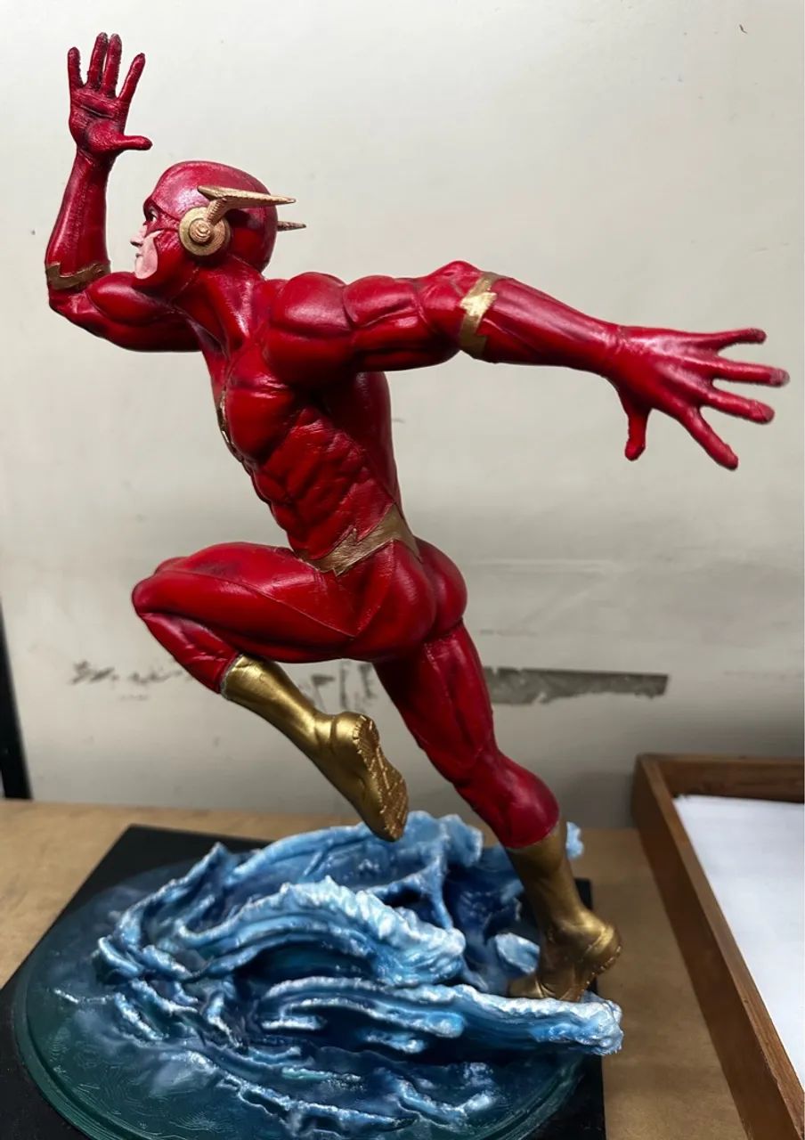 Estatua Flash - Action Figure - Ñ Iron Studio - Foto 3