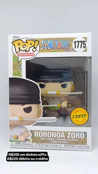 Funko Pop! Roronoa Zoro Chase One Piece 1775