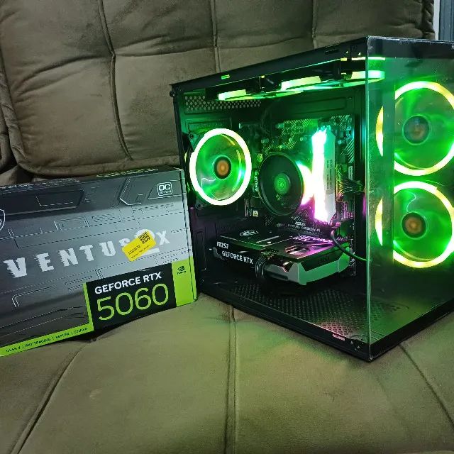 PC Gamer Ryzen 5 c/ RX 580(R$ 2745) ou RTX 5060(R$ 5590) c/ 16Gb ou 32Gb Ddr4 c/ Garantia - Foto 4