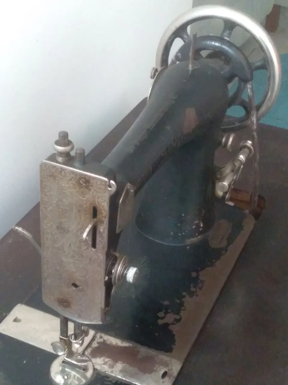 Máquina de costura antiga