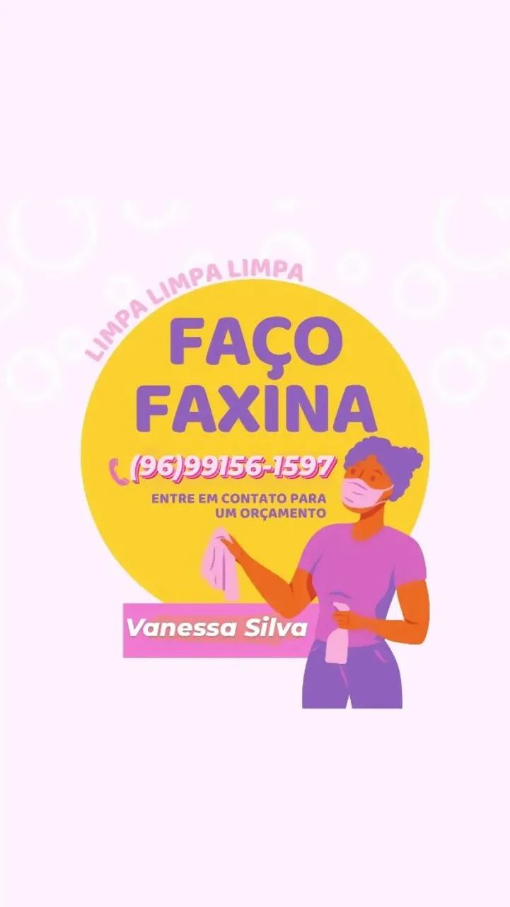 Faxina e limpeza comum