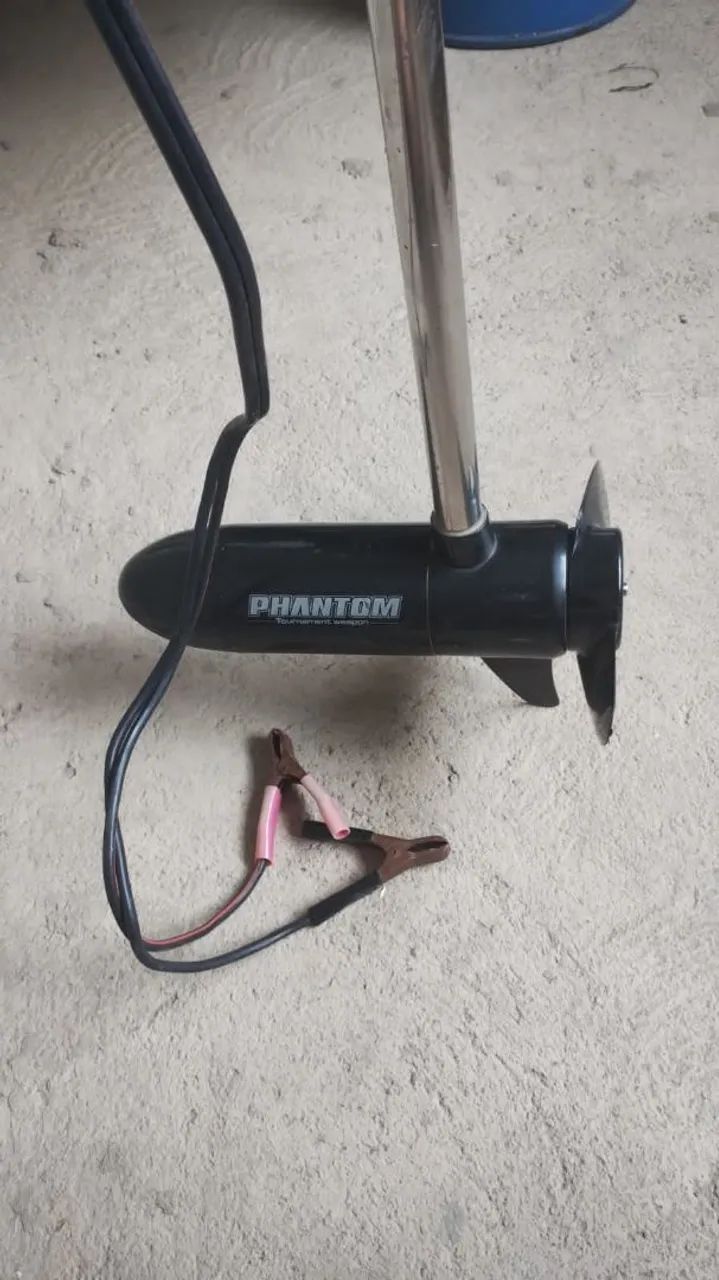 Motor Elétrico para Barco 12V - Usado - Foto 3