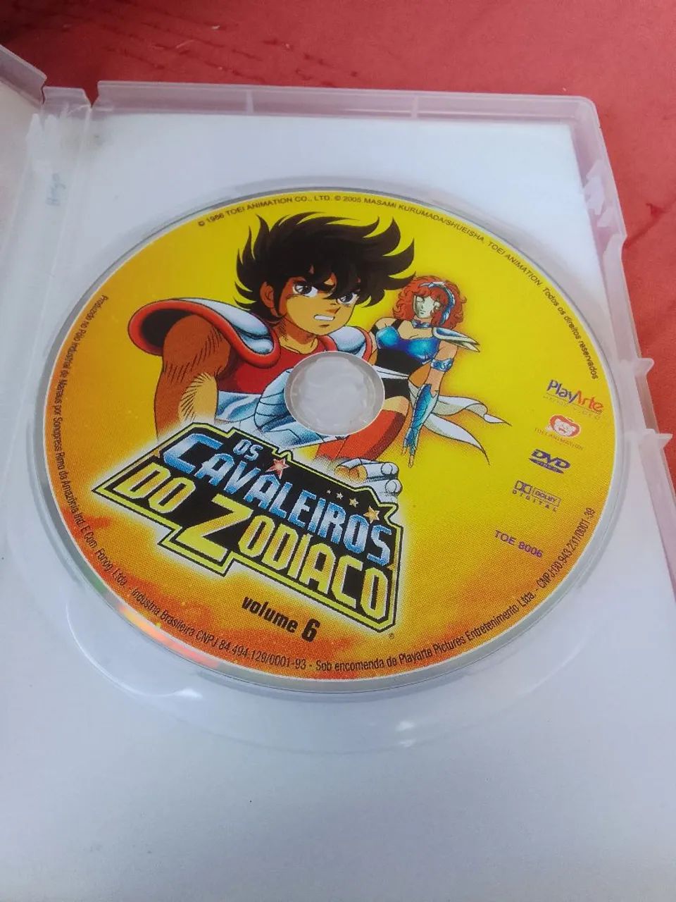 DVD Cavaleiros do Zodíaco - Os Cavaleiros de Prata. - CDs, DVDs