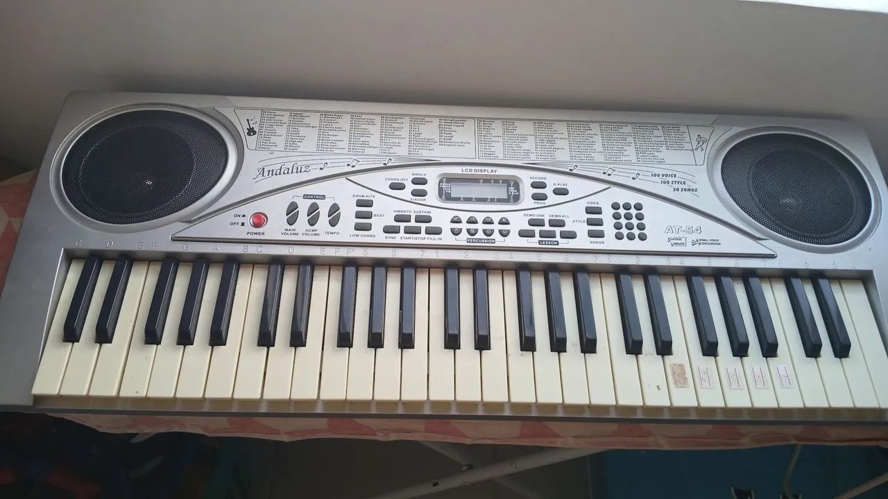 Teclado Musical Andaluz AT-54