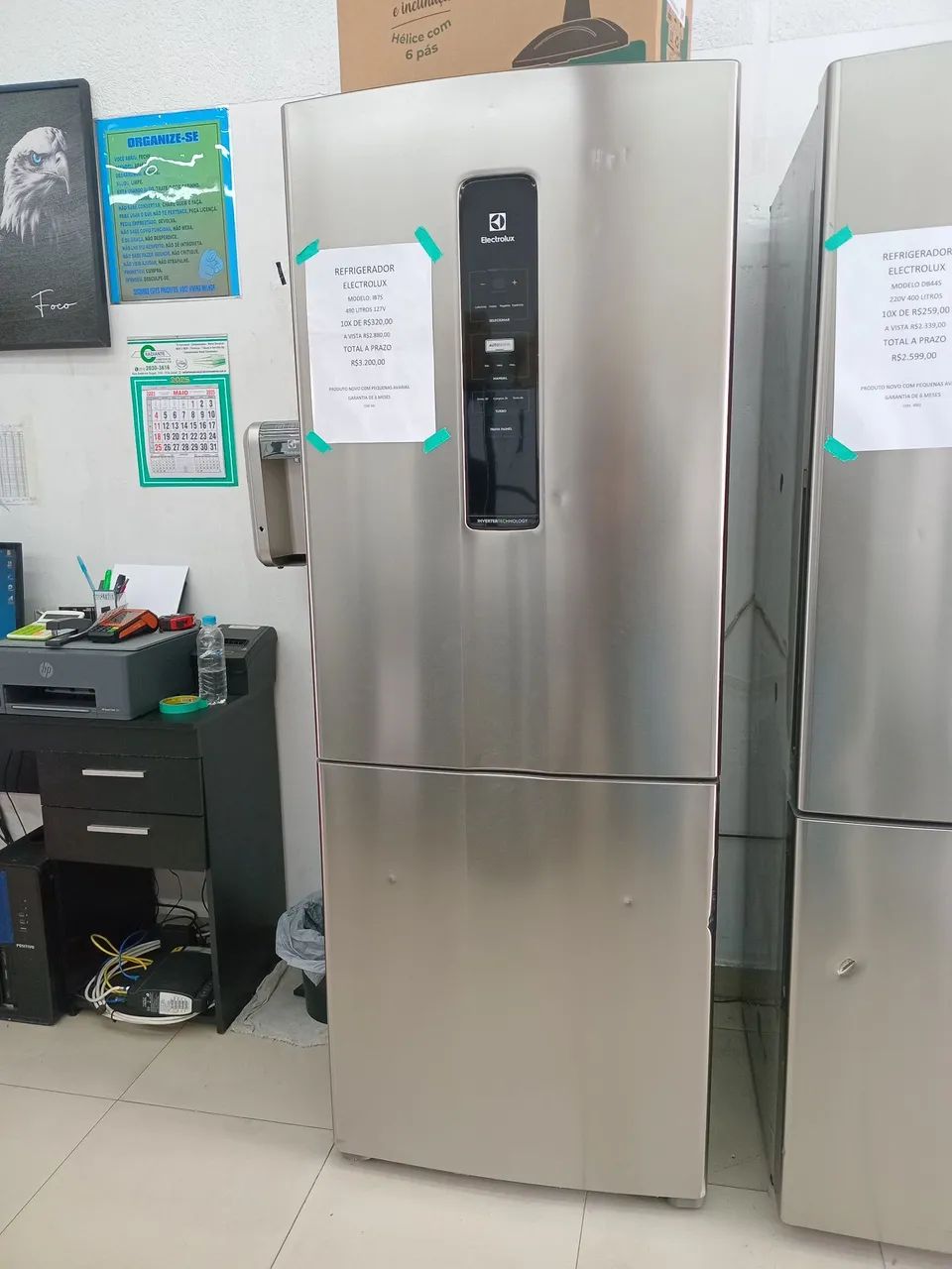 Geladeira Duplex Electrolux  IB7S 480 Litros