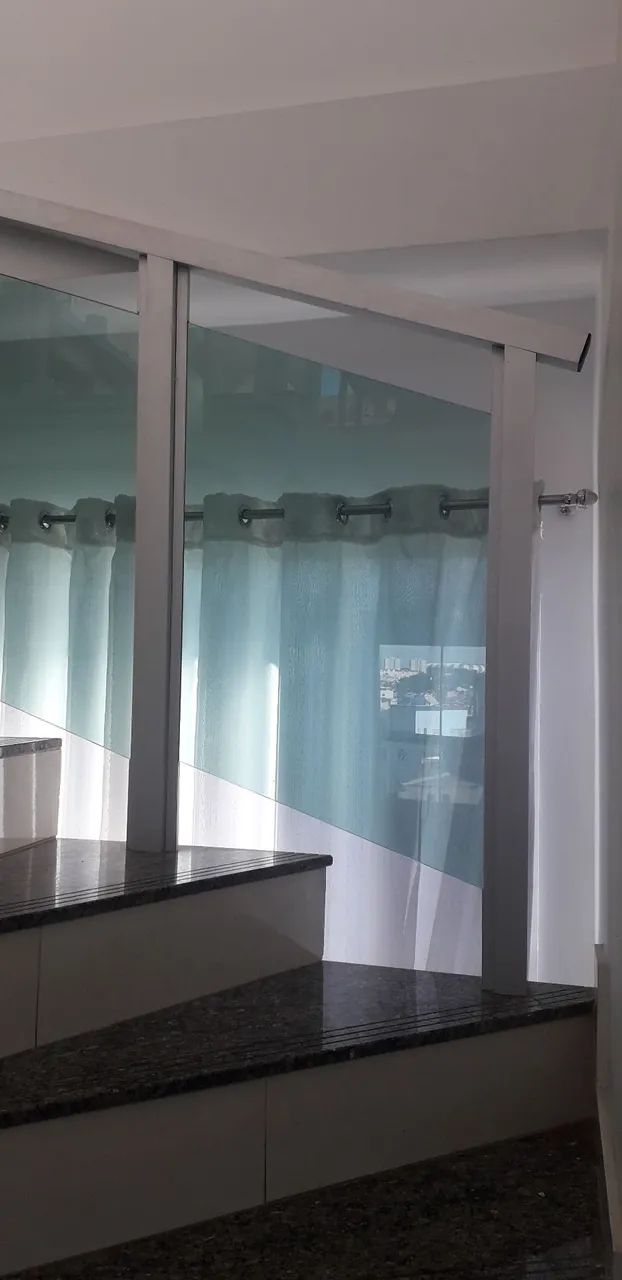 Guarda Corpo de Vidro e Alumínio para Escada - Foto 2