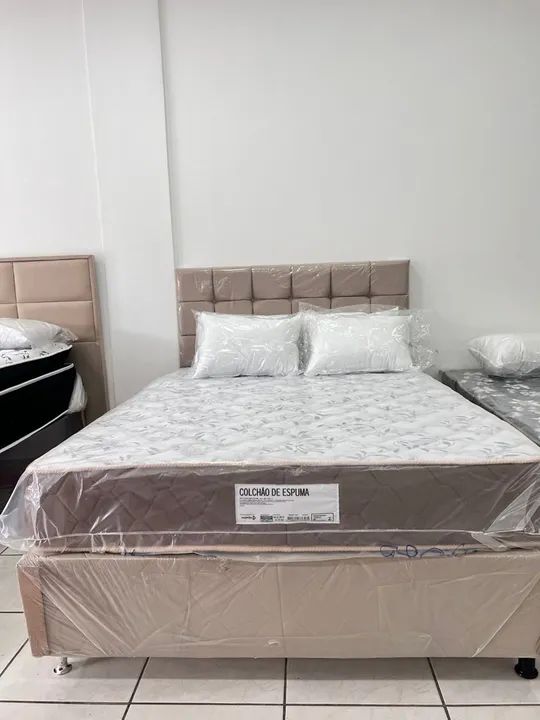 Cama de espuma casal 