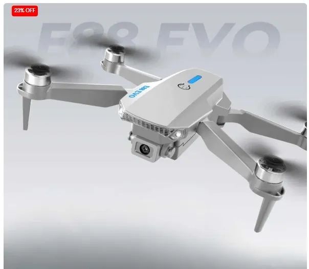 Drone E88 Evo Câmera Dupla 4k Motores Brushless 500 metros - Foto 2