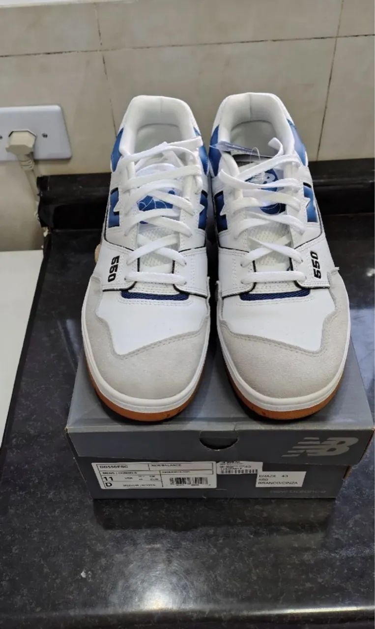 New Balance 550 White Blue - Foto 2