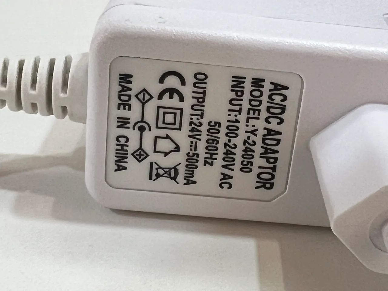 Fonte de alimentação 24V, 500mA, 1,5m de comprimento  - Foto 3