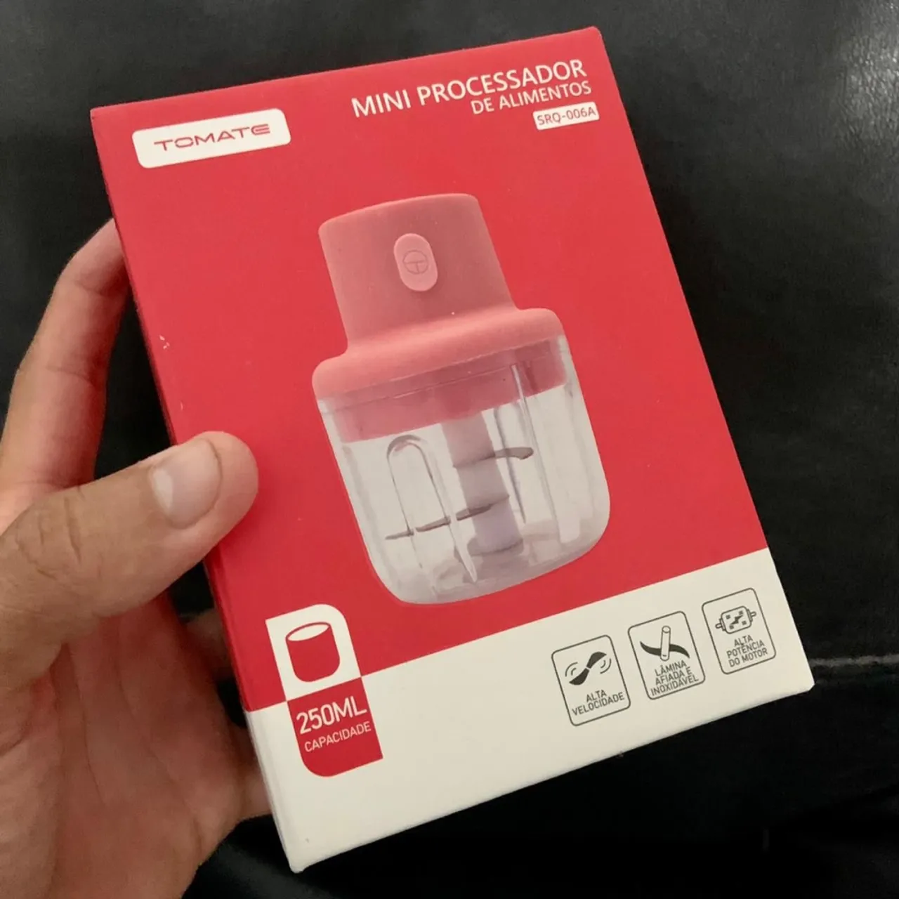 Mini Processador de Alimentos Tomate 250ml