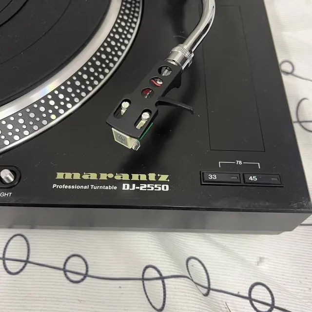 Toca Discos Marantz Dj-2550 Estado De Novo(unico No Brasil) Preto (Usado) oportunidade. - Foto 4