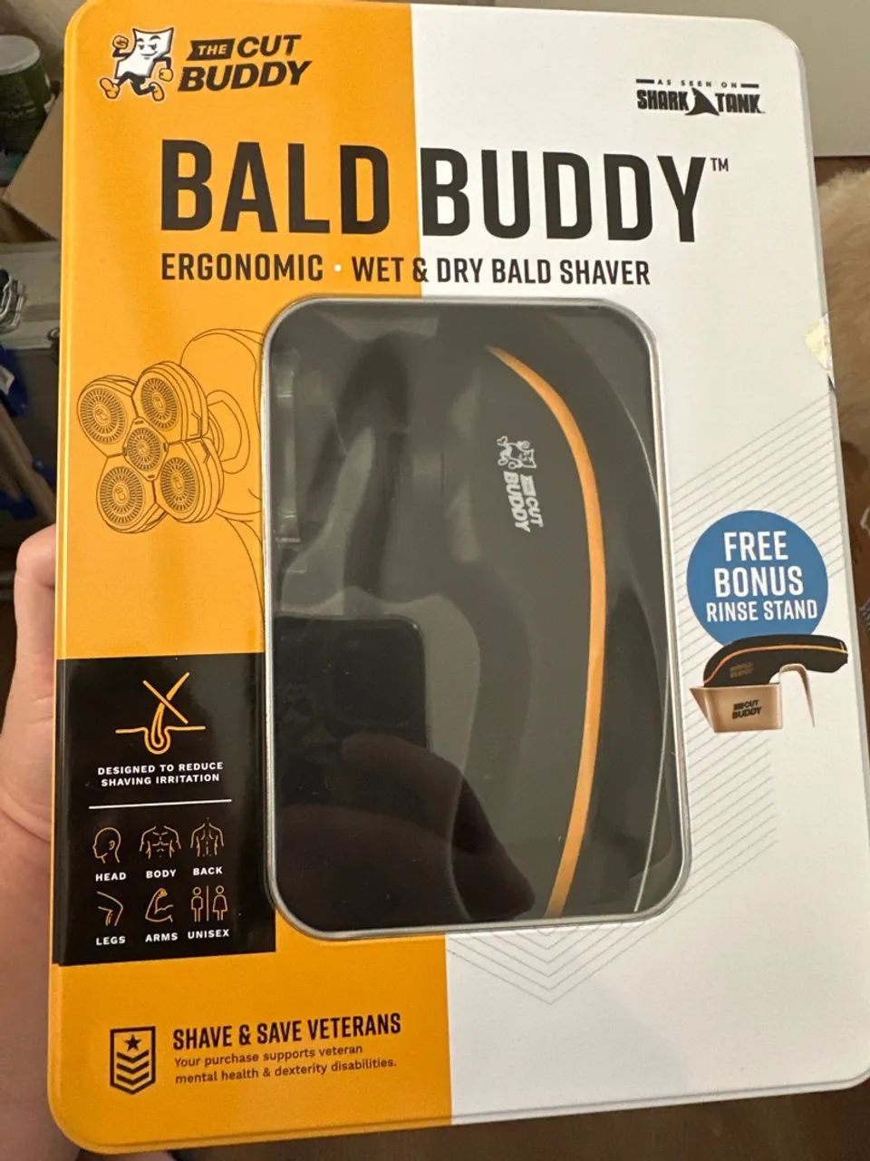 Aparelho de Barbear Bald Buddy - Novo