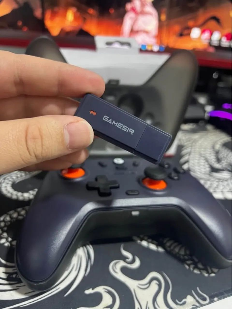 GameSir T4 Controle Bluetooth, Hall Effect Para Nintendo switch, smartphone pc - Foto 2