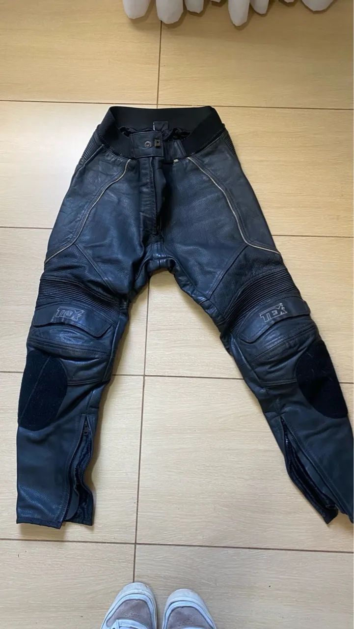 Jaqueta de Motociclista TEX Couro e Proteção - Foto 3