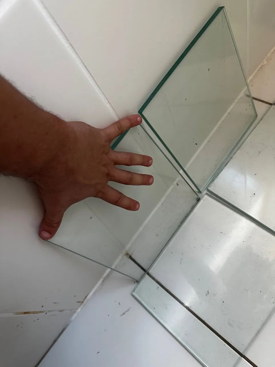 4 Lajotas de vidro 