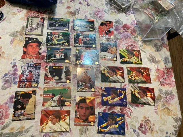 cards cartas colecionáveis ayrton senna - perfil de um herói (1995