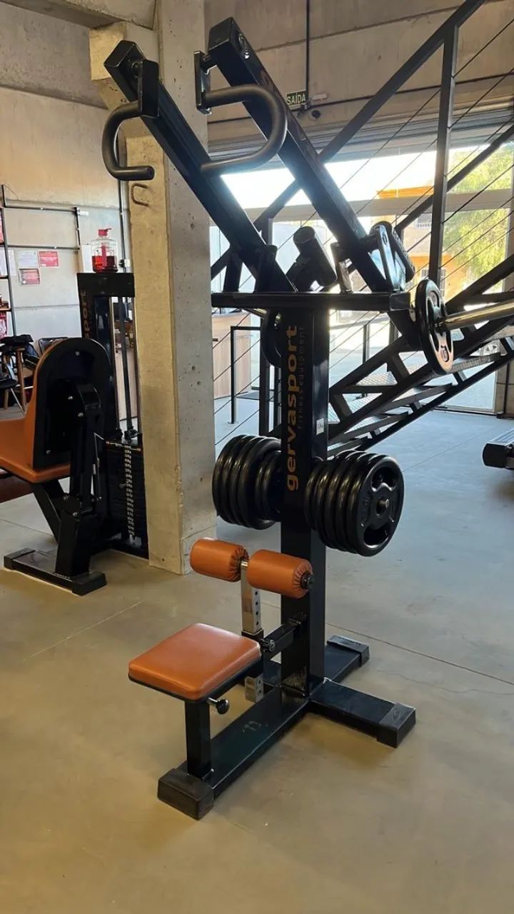 [Vendo] Máquinas academia  Gerva/technogym (extensora, abdutora , adutora, etc) - Foto 4