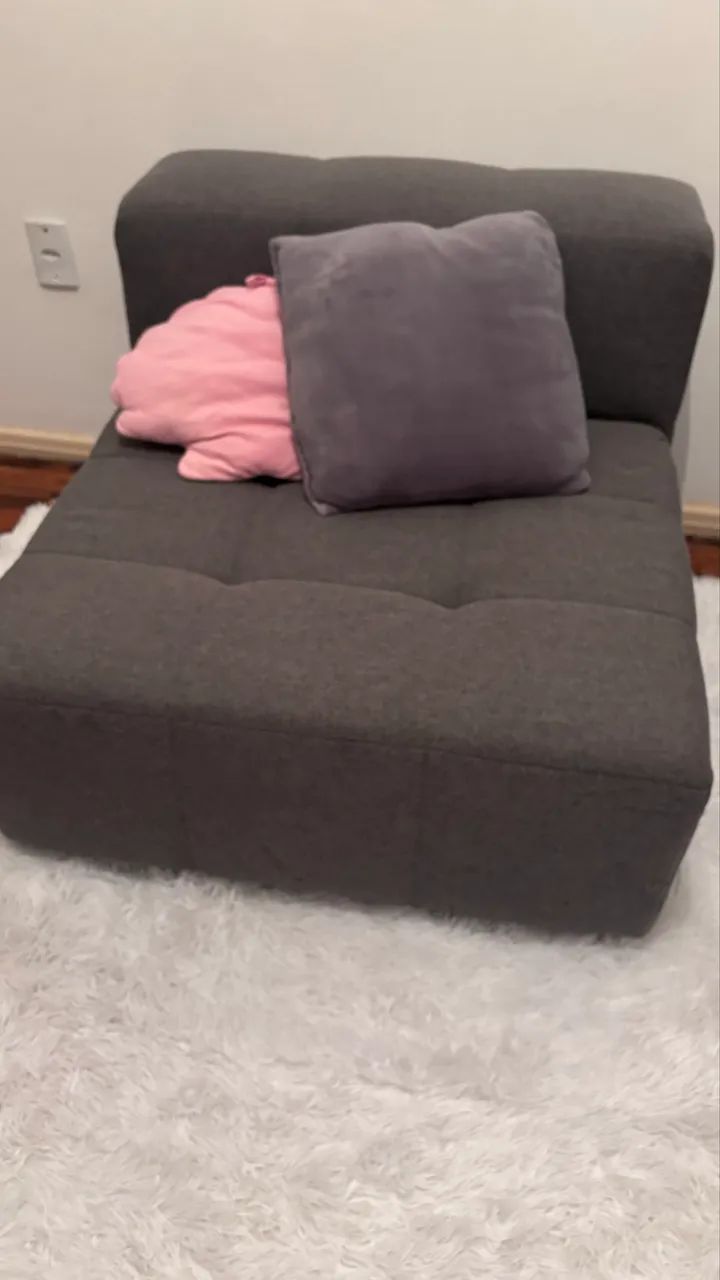 Gray Modular Sofa | Tok&Stok Sofa Model64352678436355122