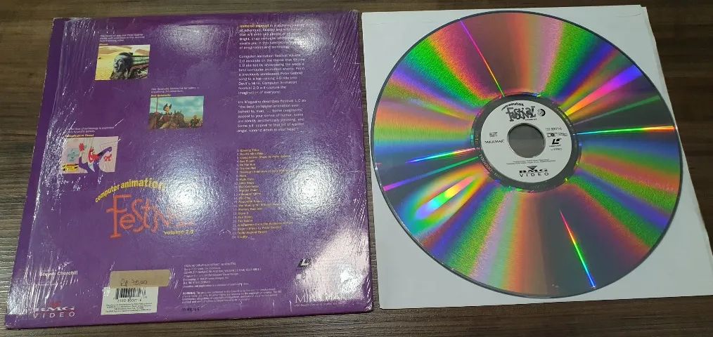 LD Laser Disc - Computer Animation Festival Vol. 2 - Foto 2