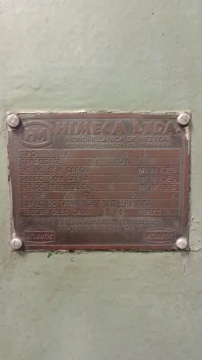 Dobradeira hidráulica Himeca 30TON - Foto 4