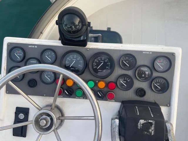 Lancha Dm 36 2x Mercedes OM 352 turbinados - Foto 6