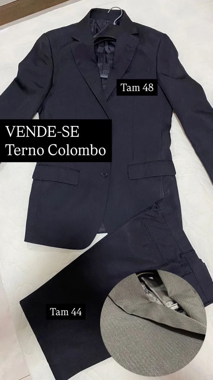 Terno e calça Colombo Tam 48
