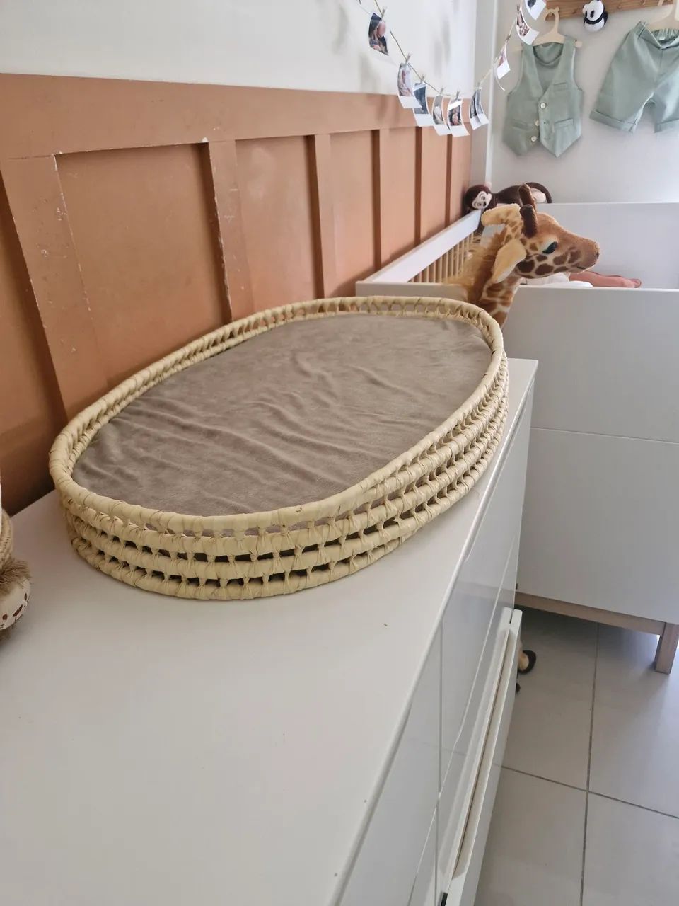 Trocador em Palha Natural para Bebê  - Foto 2