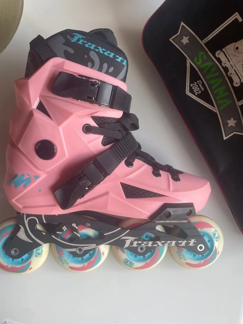Patins Revolt Rose - 80mm ABEC-9