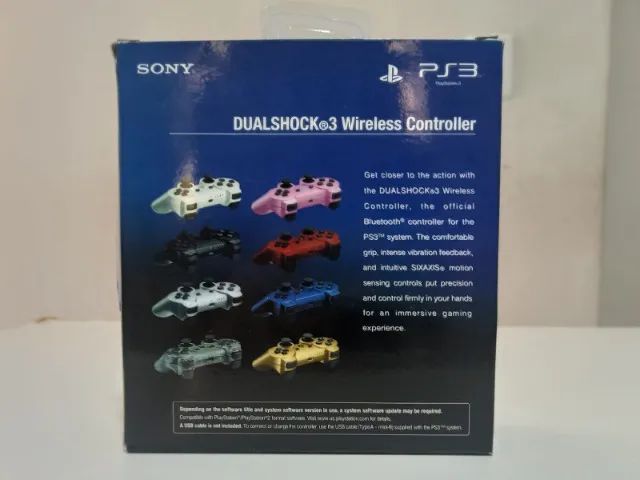 Controle para PS3 dualshock, 1ª linha, novo, aceito cartão - Foto 3