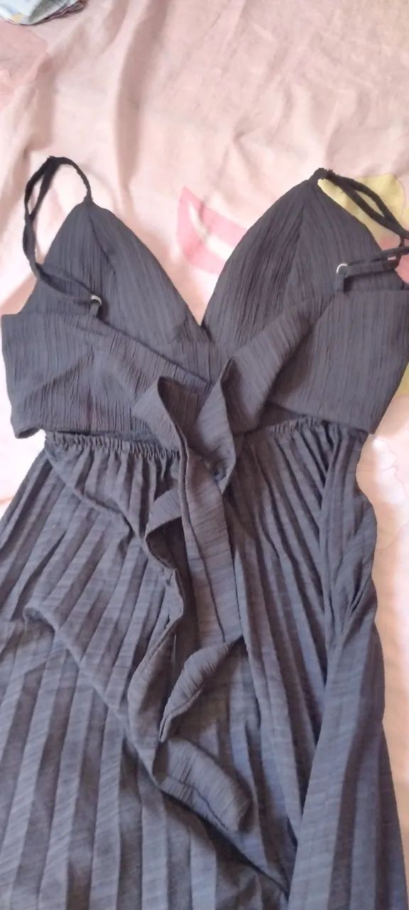 Vestido longo plissado - Foto 2
