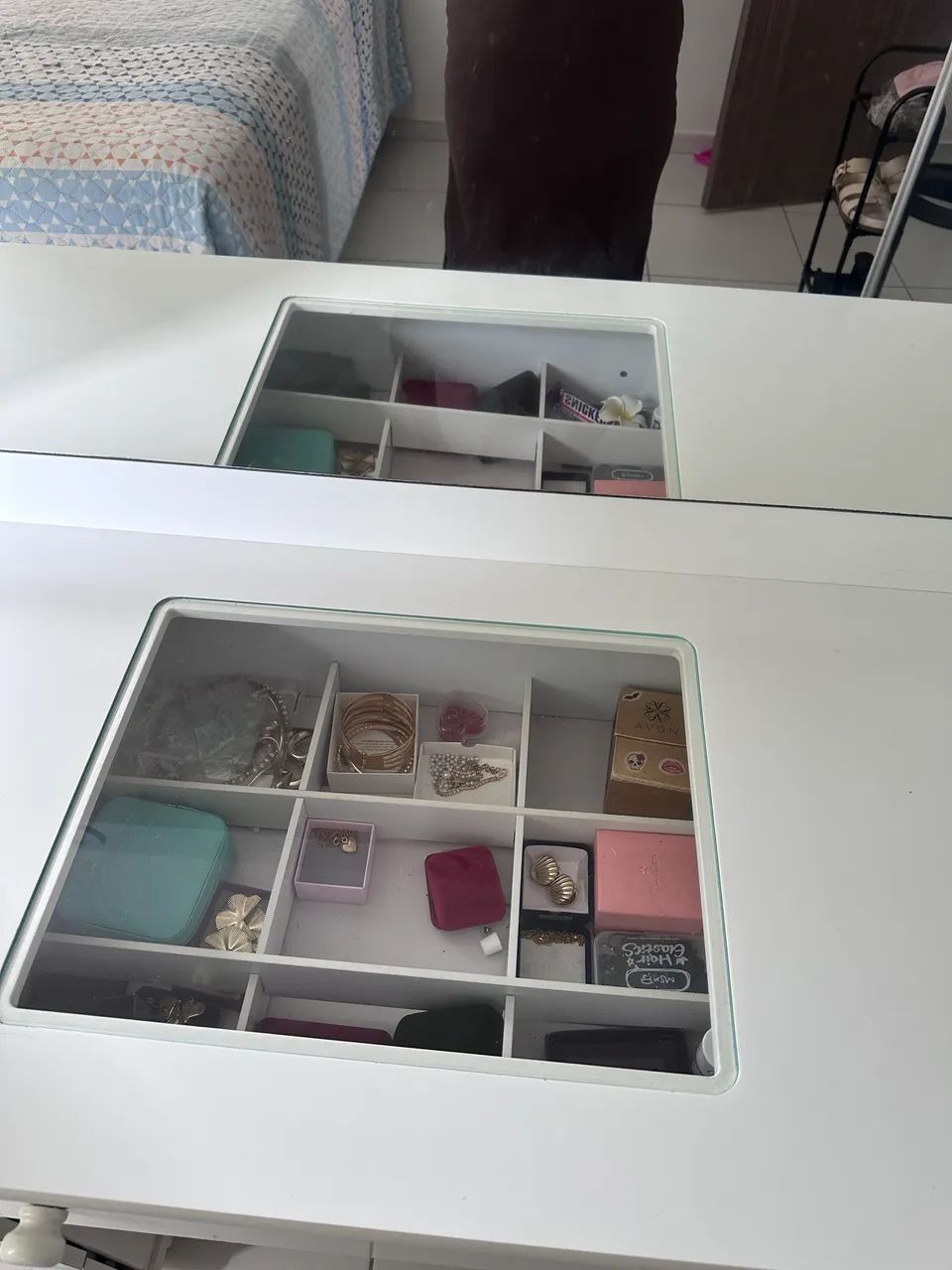 Penteadeira com espelho camarim com 9 gavetas  - Foto 6