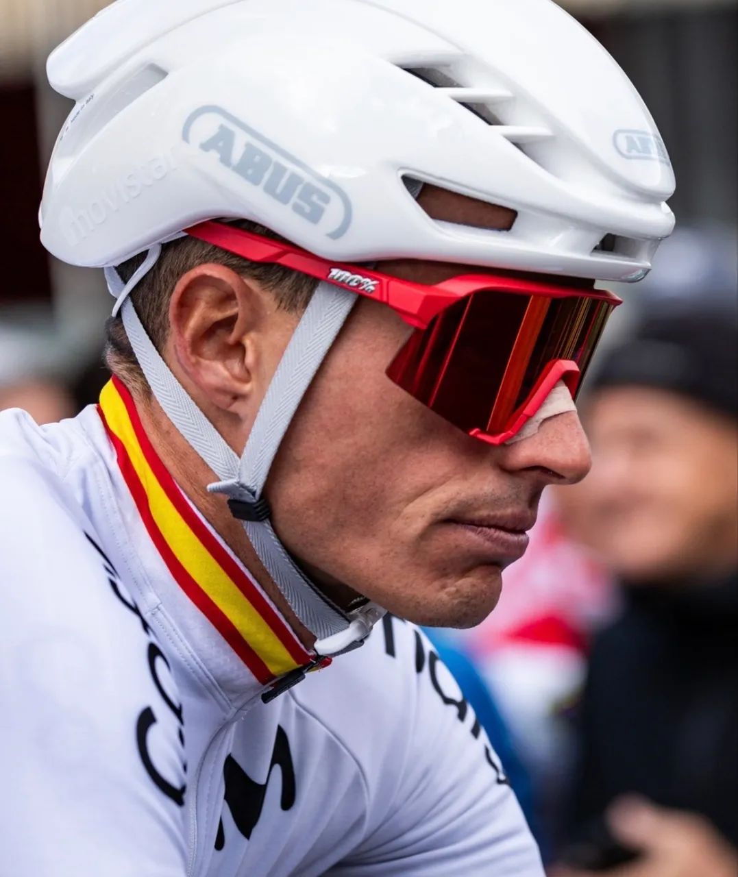 Capacete Ciclismo Abus Gamechanger 2.0 Speed Aero Pure White