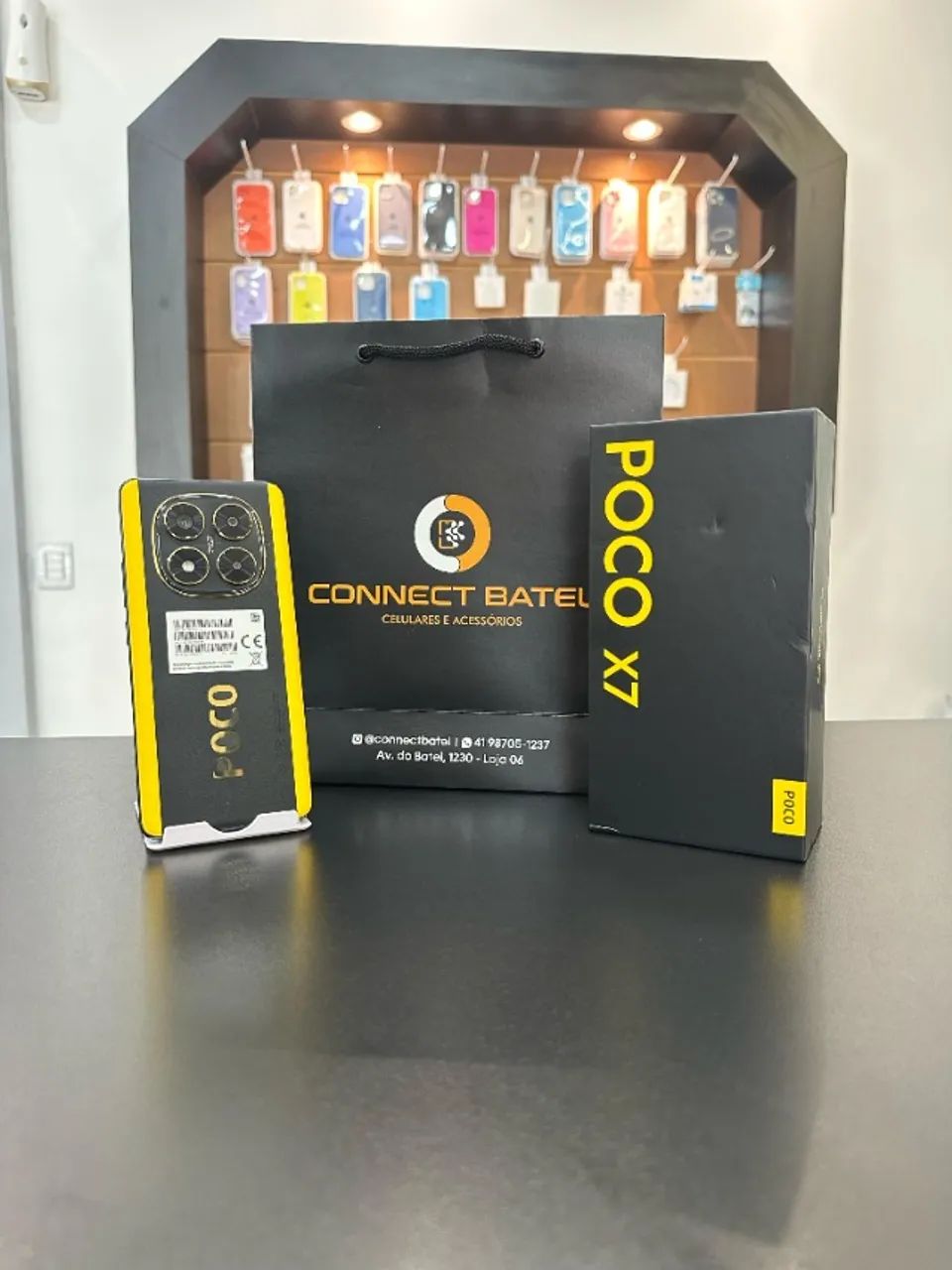 Xioami Poco X7 256gb 8ram - Lançamento - Versao Global - 1749,00 Loja Fisica 