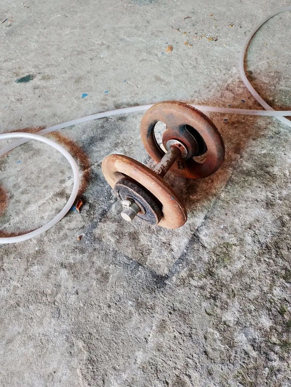 Peso de academia entrego 