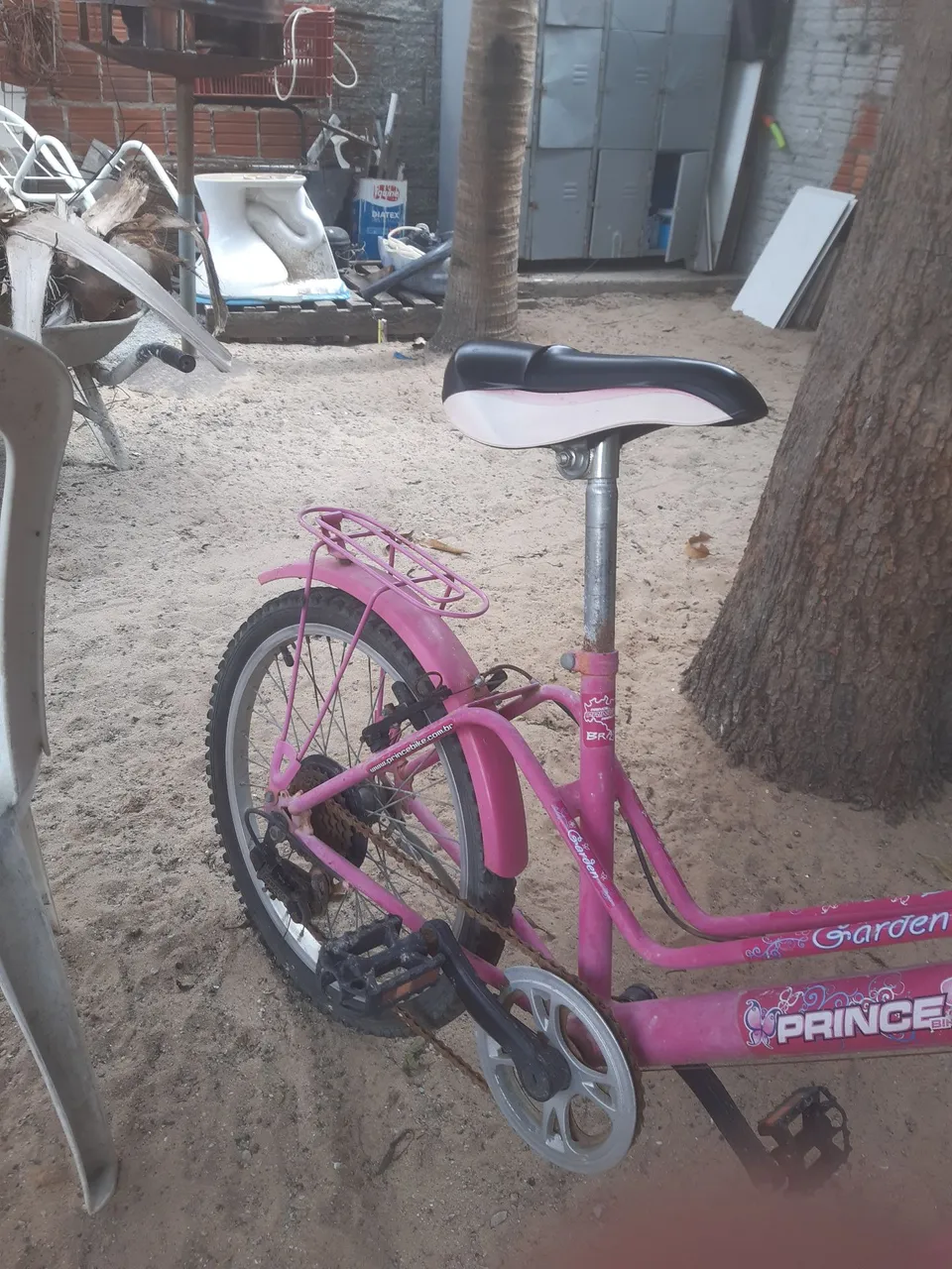 Bicicleta Princesa Garden - Rosa