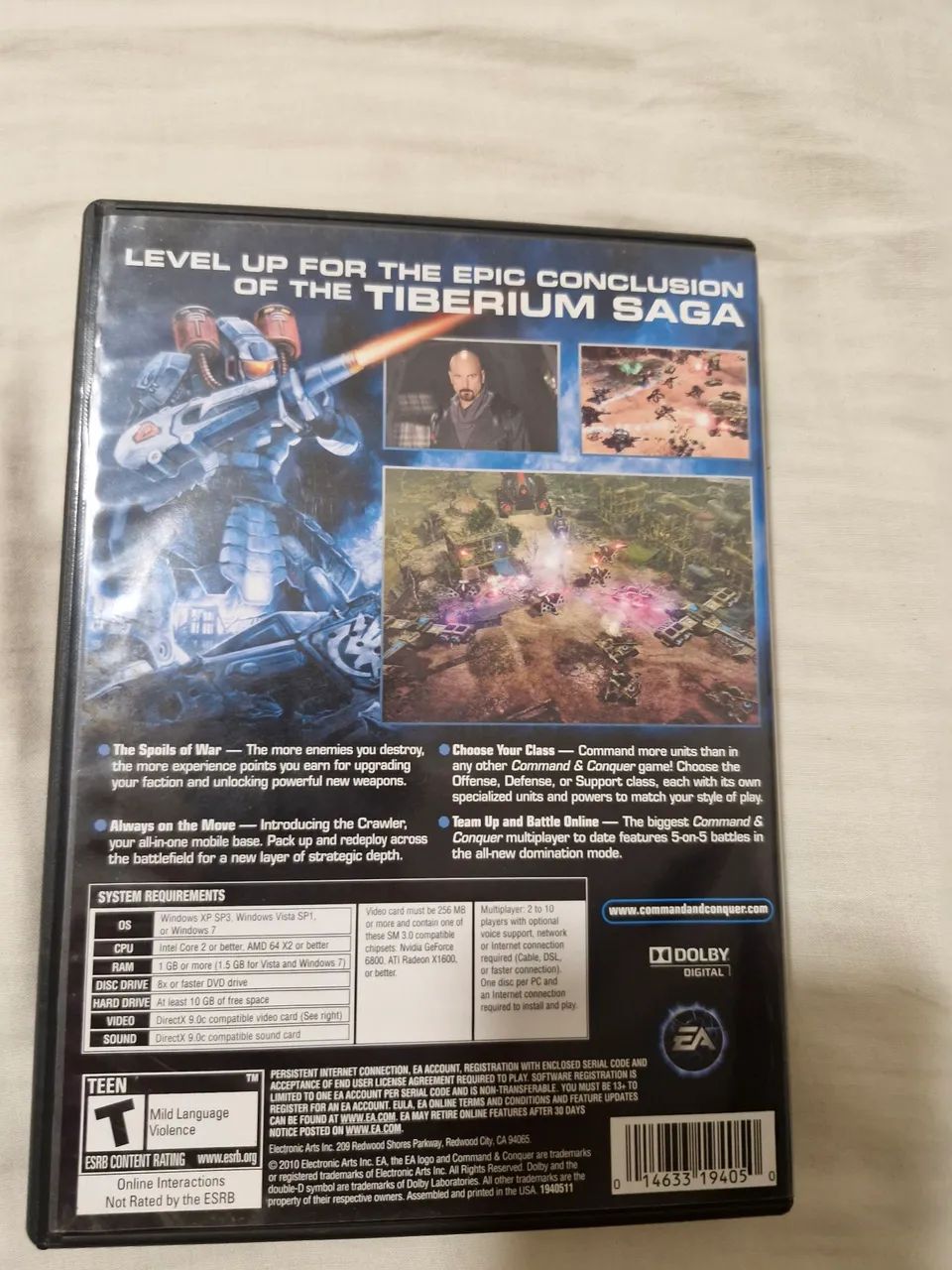 Jogo PC Command & Conquer Tibério Twilight (DVD) em bom estado - Foto 2