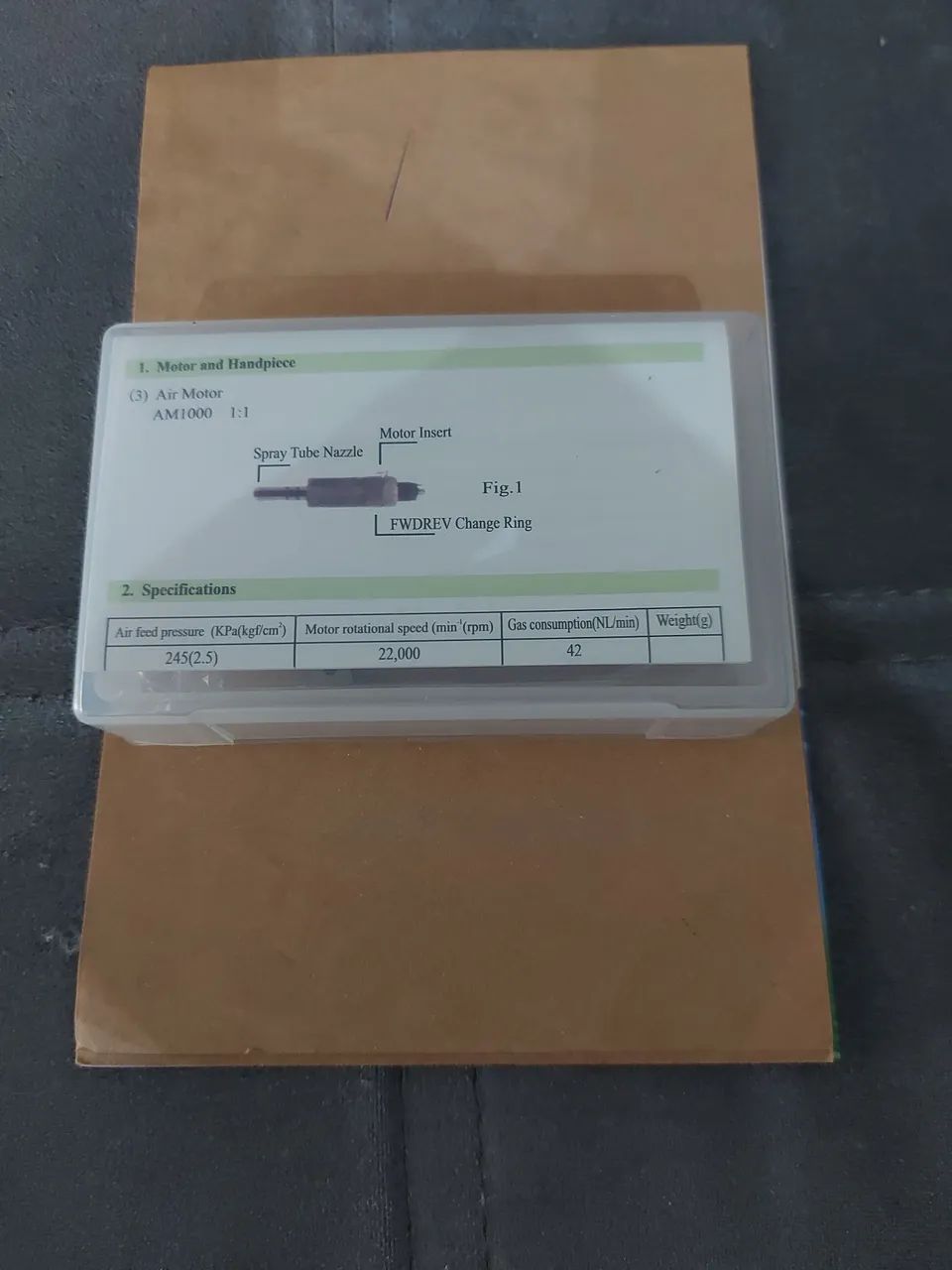 Motor de Ar para Equipamento Odontológico - Foto 2