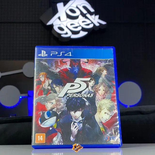 Jogo Persona 5 (Seminovo) | PS4 | A Pronta Entrega! - Jogue Um RPG