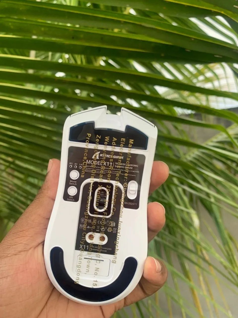 Mouse gamer attack shark x11 - NOVO64574076325505122