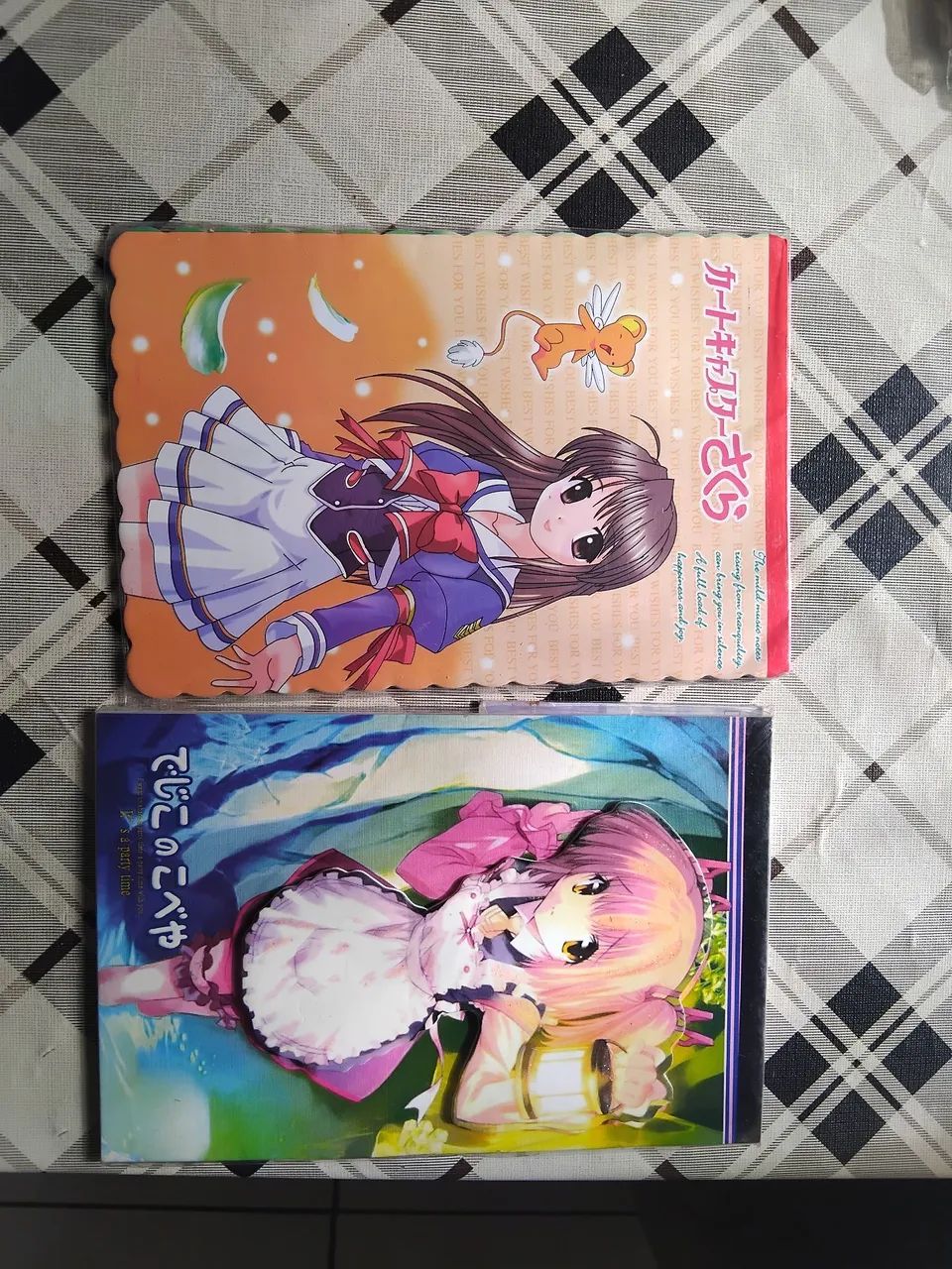 Bloco de anotações anime 